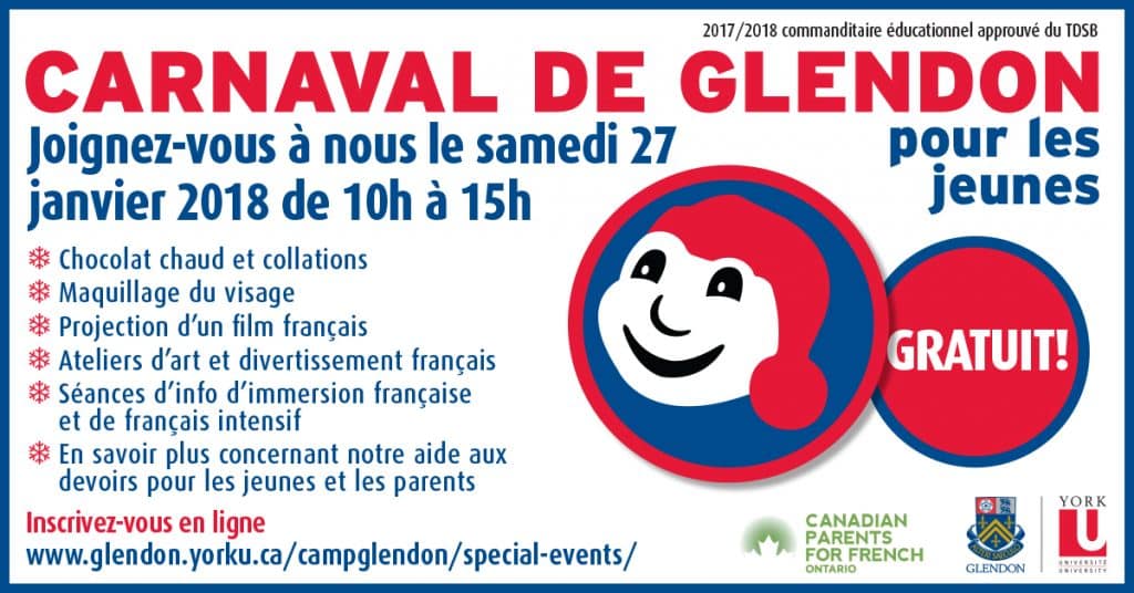 CHOQ FM 105.1 animera une émission en direct du Carnaval de Glendon ce samedi