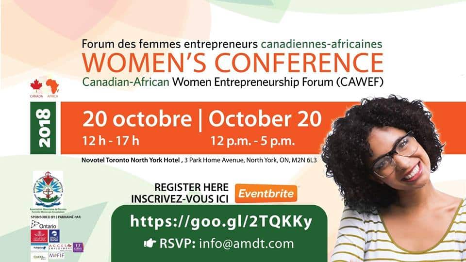 Forum des femmes entrepreneurs canadiennes-africaines