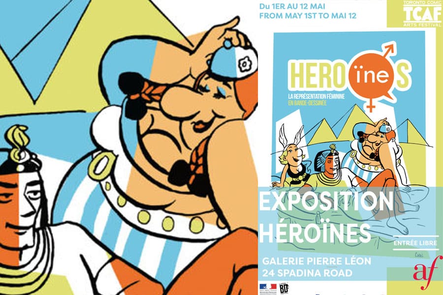 Exposition célébrant les figures féminines dans les bandes dessinées
