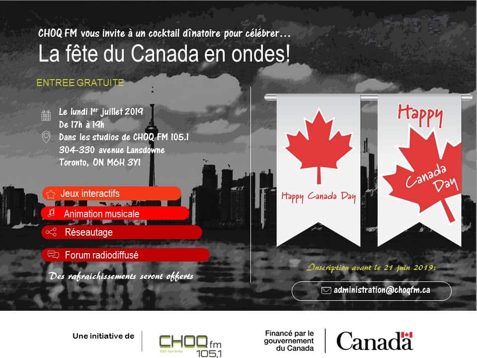 5 à 7 à l'occasion de la Fête du Canada
