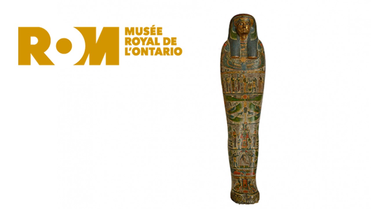 Affiche pour l’exposition Les momies égyptiennes