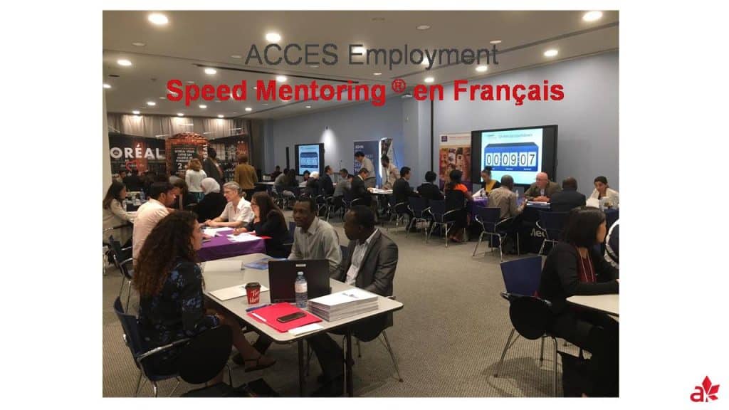 Speed Mentoring® en Français virtuel- sessions de novembre 2020