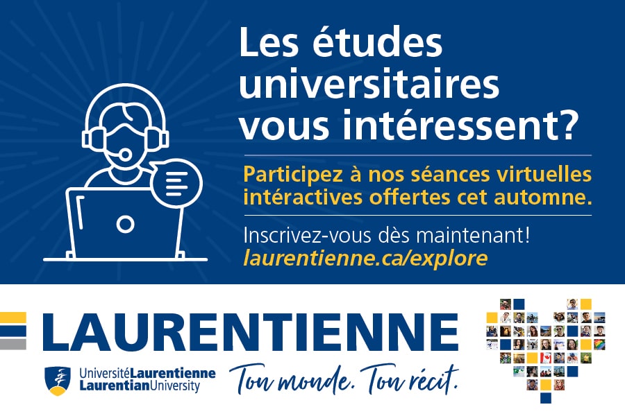 Planifiez votre parcours postsecondaire avec l'Université Laurentienne