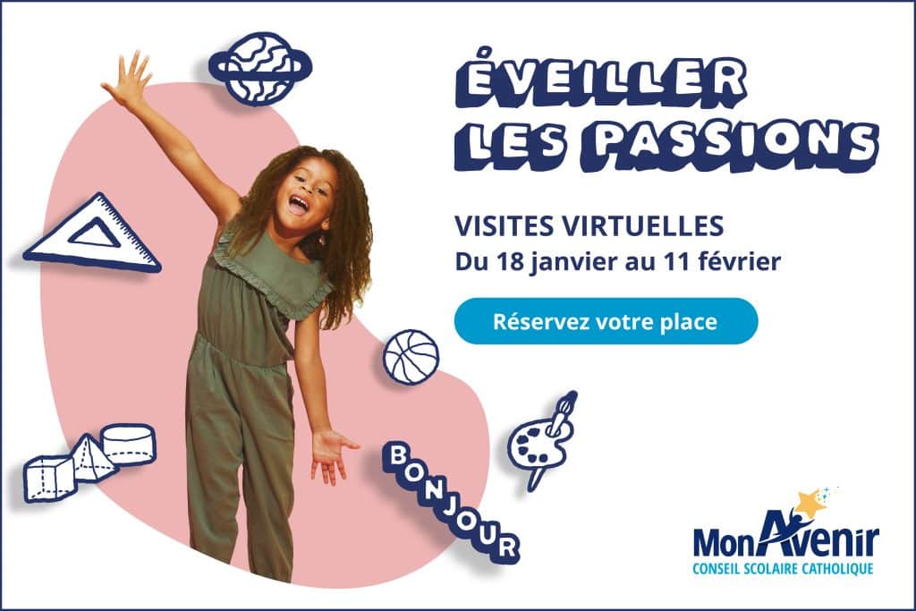 Joignez-vous aux visites virtuelles des écoles élémentaires du Conseil scolaire catholique MonAvenir !