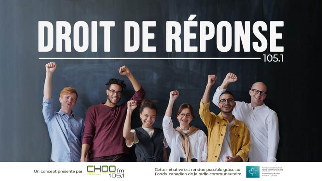 DROIT DE RÉPONSE 105.1